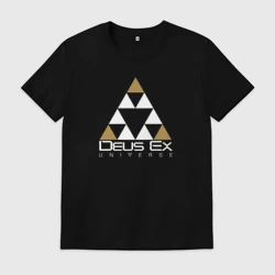 Мужская футболка хлопок Deus ex Human revolution