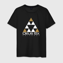 Мужская футболка хлопок Deus ex Human revolution