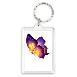 Брелок прямоугольный 35*50 Красивая бабочка A very beautiful butterfly