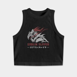 Женская укороченная майка-топ хлопок Охотник на гоблинов