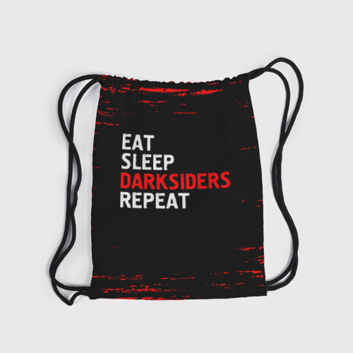 Рюкзак-мешок 3D Eat Sleep Darksiders Repeat Краска - фото 6