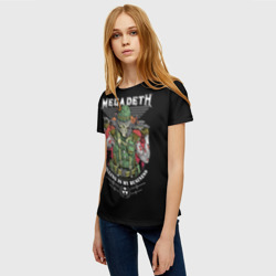 Женская футболка 3D Megadeth killing is my business - фото 2