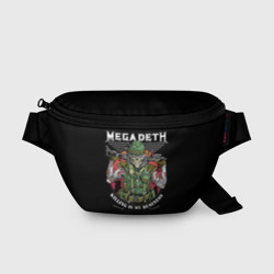 Поясная сумка 3D Megadeth killing is my business