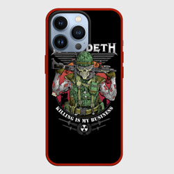 Чехол для iPhone 13 Pro Megadeth killing is my business