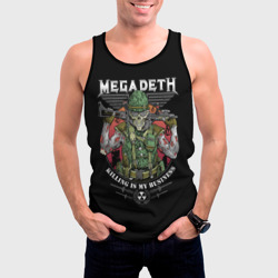 Мужская майка 3D Megadeth killing is my business - фото 2