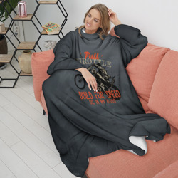 Плед с рукавами Full Throttle Полный газ - фото 2