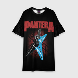 Детское платье 3D Pantera гитара