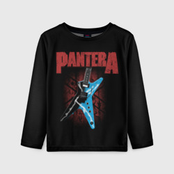 Детский лонгслив 3D Pantera гитара