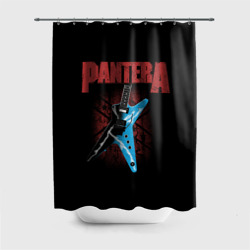 Штора 3D для ванной Pantera гитара