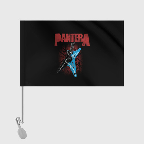 Флаг для автомобиля Pantera гитара - фото 2