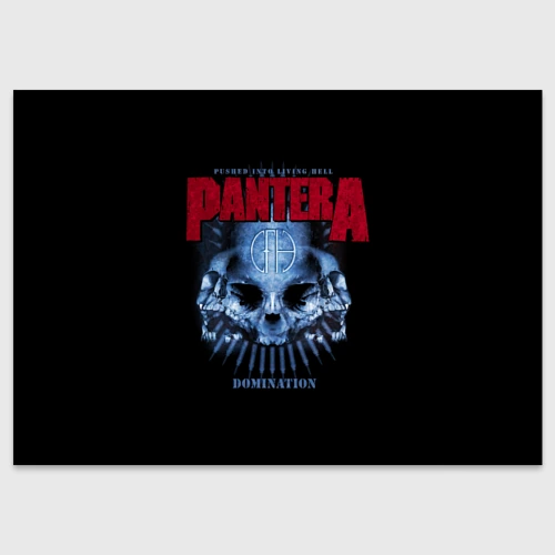 Поздравительная открытка Pantera Domination