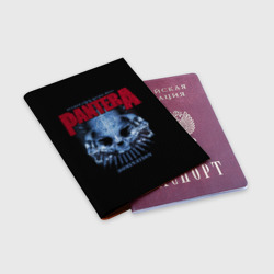 Обложка для паспорта матовая кожа Pantera Domination - фото 2