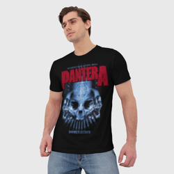 Мужская футболка 3D Pantera Domination - фото 2