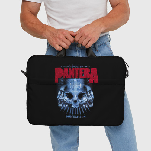 Сумка для ноутбука 3D Pantera Domination, цвет 3D печать - фото 5