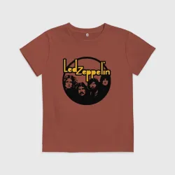 Детская футболка хлопок Led Zeppelin Лед Зеппелин