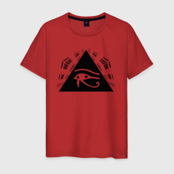 Эзотерический глаз – Мужская футболка хлопок с принтом купить со скидкой в -20%