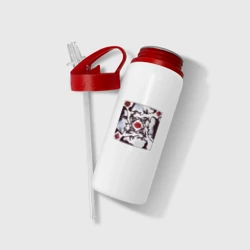 Бутылка для воды с трубочкой Blood Sugar Sex Magik - Red Hot Chili Peppers - фото 2