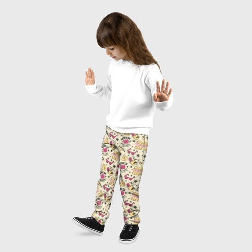 Детские брюки 3D КРУТОЙ БАТЯ, цвет 3D печать - фото 3