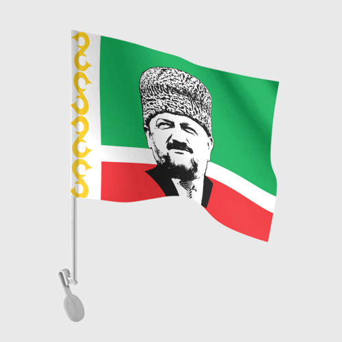Флаг для автомобиля Ахмат Кадыров Чечня