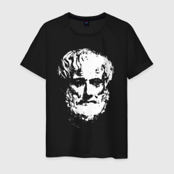 Мужская футболка хлопок Аристотель портрет