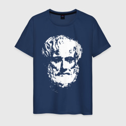 Мужская футболка хлопок Аристотель портрет