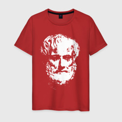 Аристотель портрет – Мужская футболка хлопок с принтом купить со скидкой в -20%