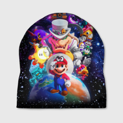 Шапка 3D Super Mario Odyssey Space Video game