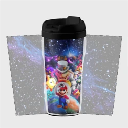 Термокружка-непроливайка Super Mario Odyssey Space Video game - фото 2