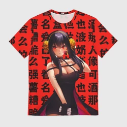 Мужская футболка 3D Семья Шпиона Йор Yor spy x family