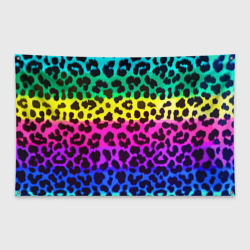 Флаг-баннер Leopard Pattern Neon