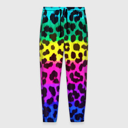 Мужские брюки 3D Leopard Pattern Neon