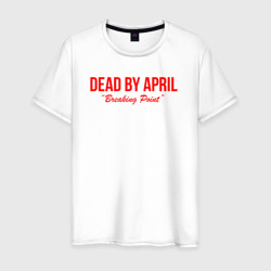 Мужская футболка хлопок Dead by april metal,