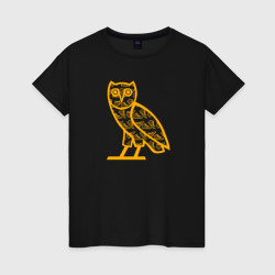 Женская футболка хлопок Drake сова