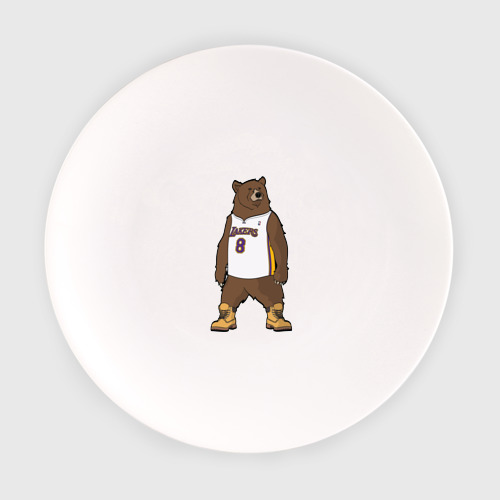 Тарелка Баскетбольный мишка
