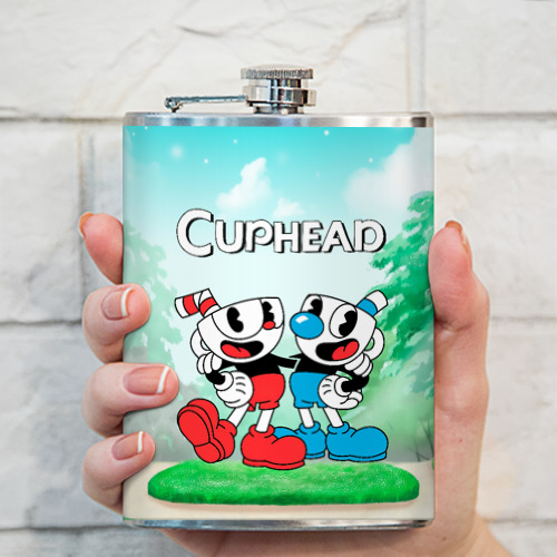 Фляга Cuphead Красная и Синяя чашечка  - фото 3