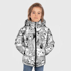 Зимняя куртка для мальчиков 3D Реинкарнация безработного паттерн - фото 2