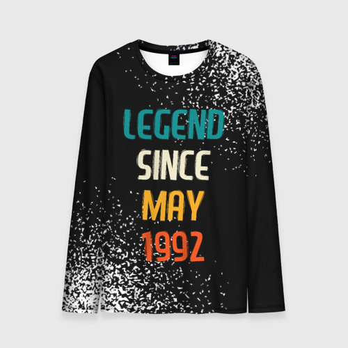Мужской лонгслив 3D Legend Since May 1992
