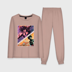 Женская пижама с лонгсливом хлопок Наранча Гирга из ДжоДжо