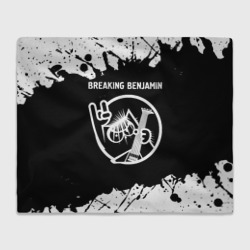 Плед 3D Breaking Benjamin + кот + Брызги