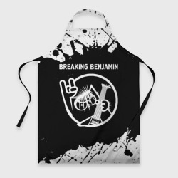Фартук 3D Breaking Benjamin + кот + Брызги
