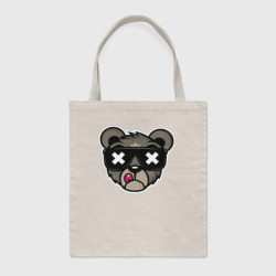 Шоппер BioNature Мишка в очках