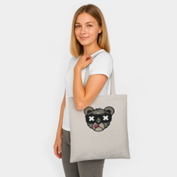 Шоппер BioNature Мишка в очках - фото 2