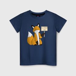 Детская футболка хлопок I am a stupid fox