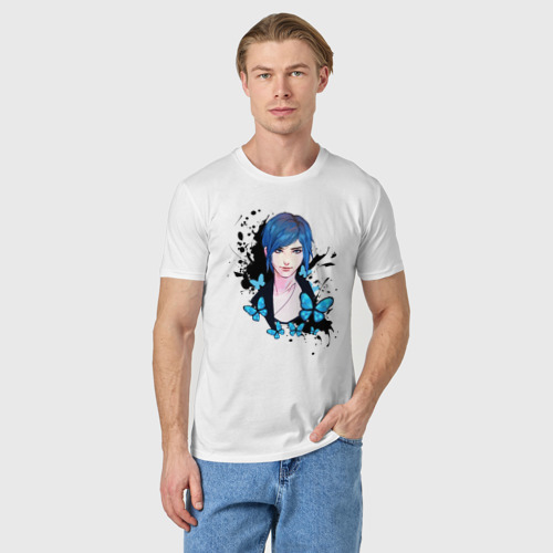 Мужская футболка хлопок Хлоя Элизабет Прайс, цвет белый - фото 3