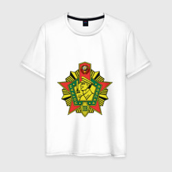 Пограничник КГБ СССР – Мужская футболка хлопок с принтом купить со скидкой в -20%