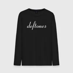 Мужской лонгслив хлопок Deftones rock