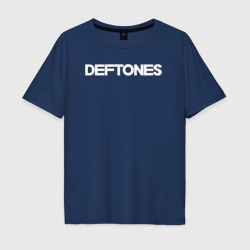Deftones hard rock – Футболка оверсайз из хлопка с принтом купить со скидкой в -16%