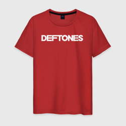 Мужская футболка хлопок Deftones hard rock