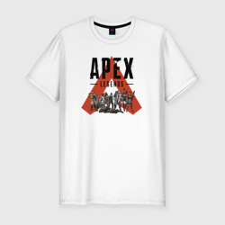 Мужская футболка хлопок Slim Apex Legends - All Star