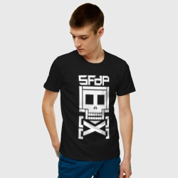 Мужская футболка хлопок 5FDP AfterLife logo - фото 2
